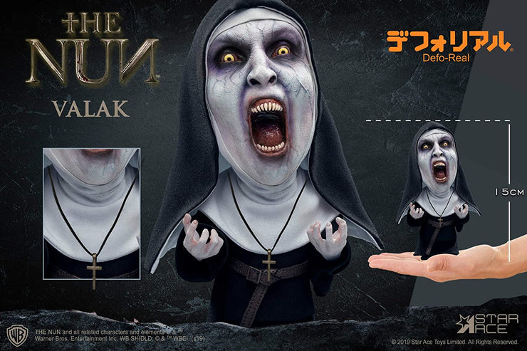 La Nonne figurine Defo-Real Series Valak bouche ouverte 15 cm - Artist Deluxe