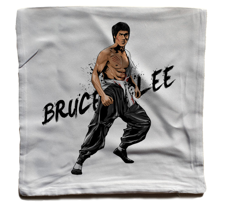 Coussin Bruce Lee - Bruce Pose Attack - Artist Deluxe
