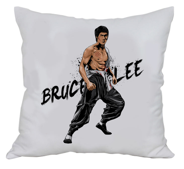 Coussin Bruce Lee - Bruce Pose Attack - Artist Deluxe