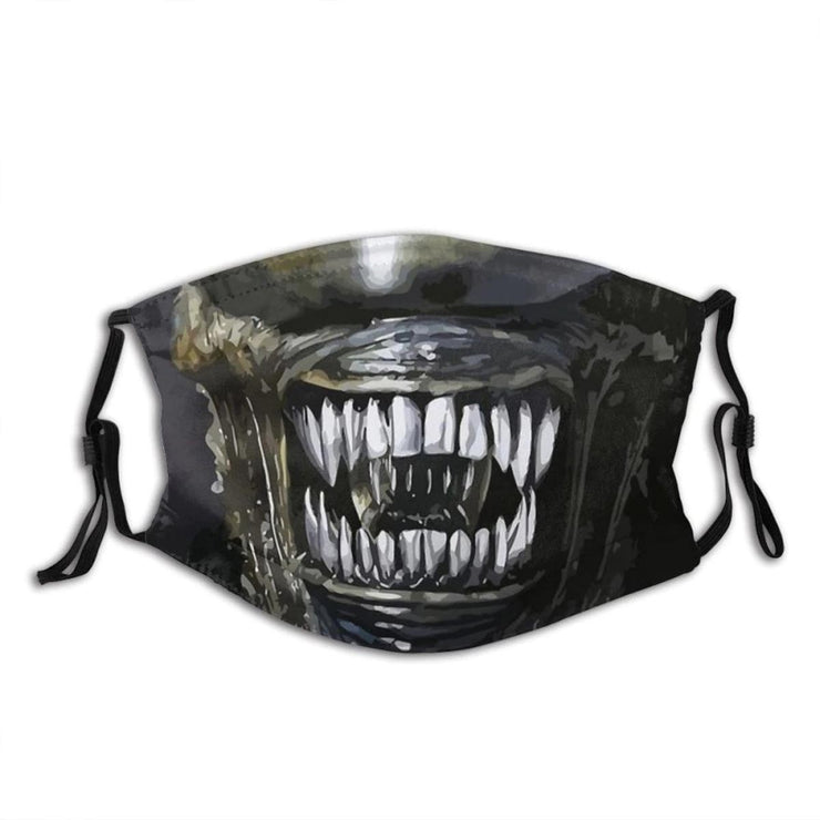 Masque Tissu Lavable - Xenomorph Face - Artist Deluxe