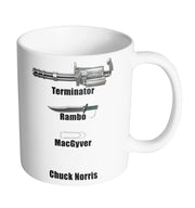 Mug Fun - Chuck Norris weapon - Artist Deluxe