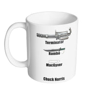 Mug Fun - Chuck Norris weapon - Artist Deluxe