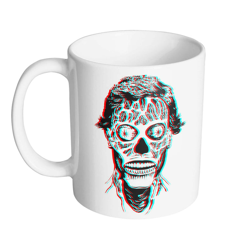 Mug They Live - Head 3D Old School - Artist Deluxe