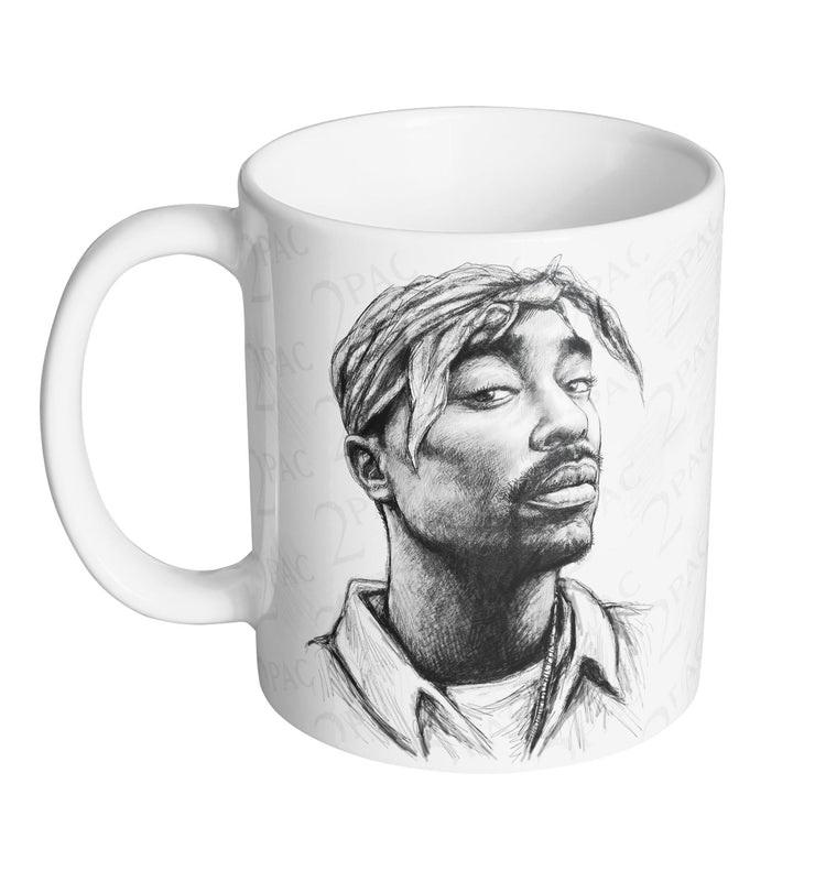 Mug Rap & Hip Hop 2PAC - 2Pac Draw - Artist Deluxe