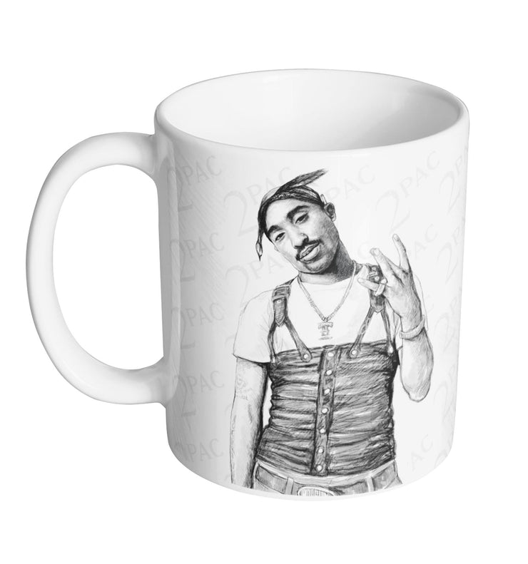 Mug Rap & Hip Hop 2PAC - 2Pac Draw West - Artist Deluxe