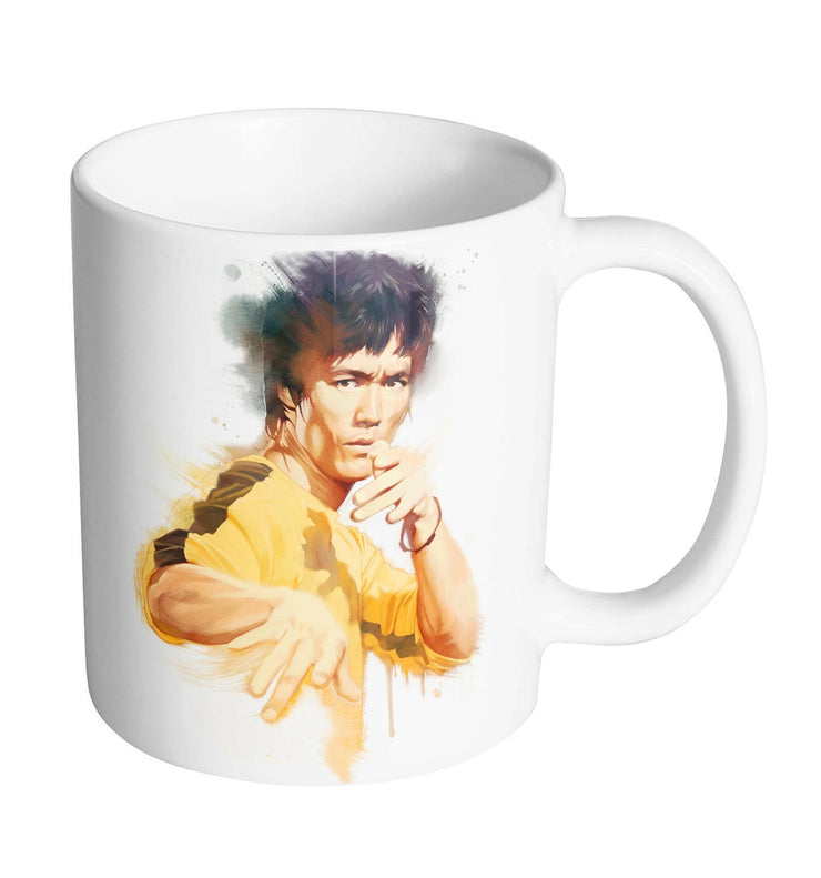 Mug Bruce Lee - Game of Death Art pose - Artist Deluxe