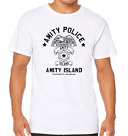 T-Shirt Jaws - Amity Police - Artist Deluxe