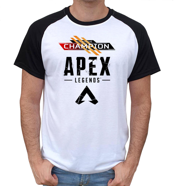 T-Shirt Gaming Bi-colore - You are the Champion