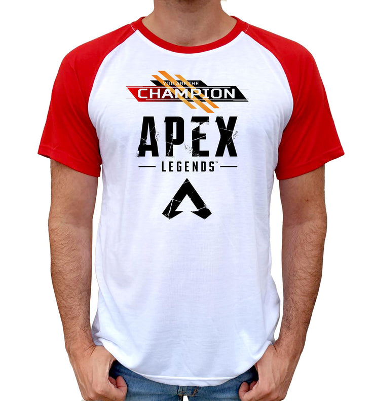 T-Shirt Gaming Bi-colore - You are the Champion
