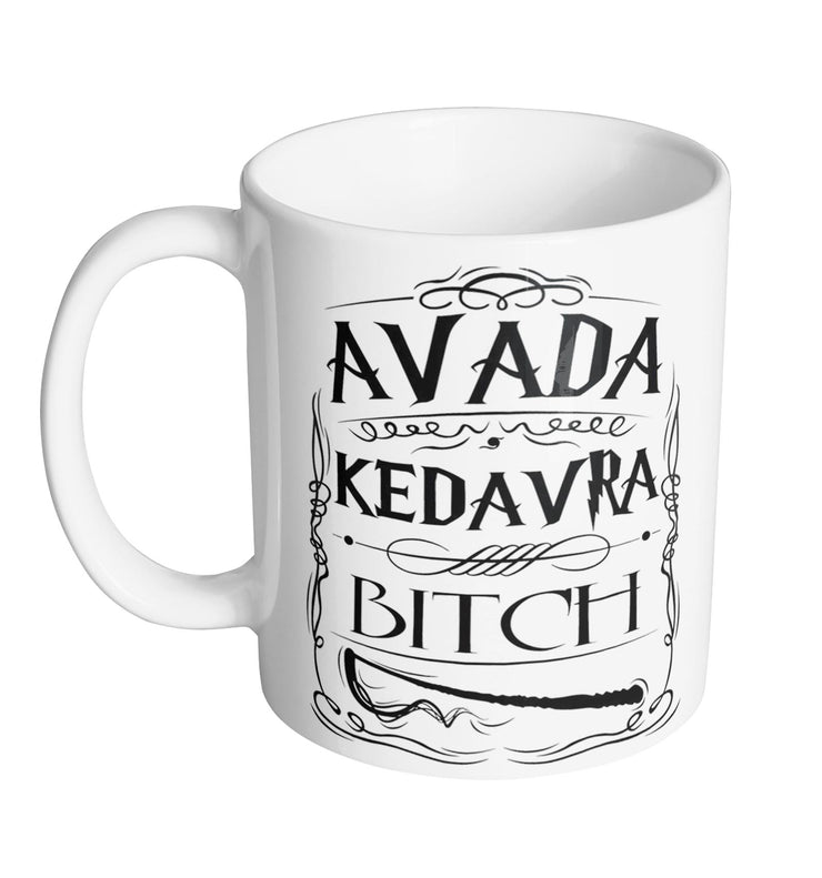 Mug Fun Sorcier - Avada Kevadra Bitch - Artist Deluxe