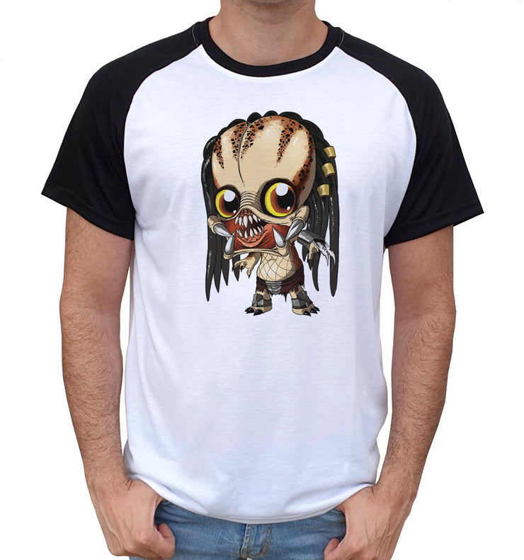 T-Shirt Predator Bi-colore - Tiny Yautja - Artist Deluxe