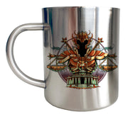 Mug Inox chrome Metal Saint Seiya - Icon Art Dohko La balance - Artist Deluxe