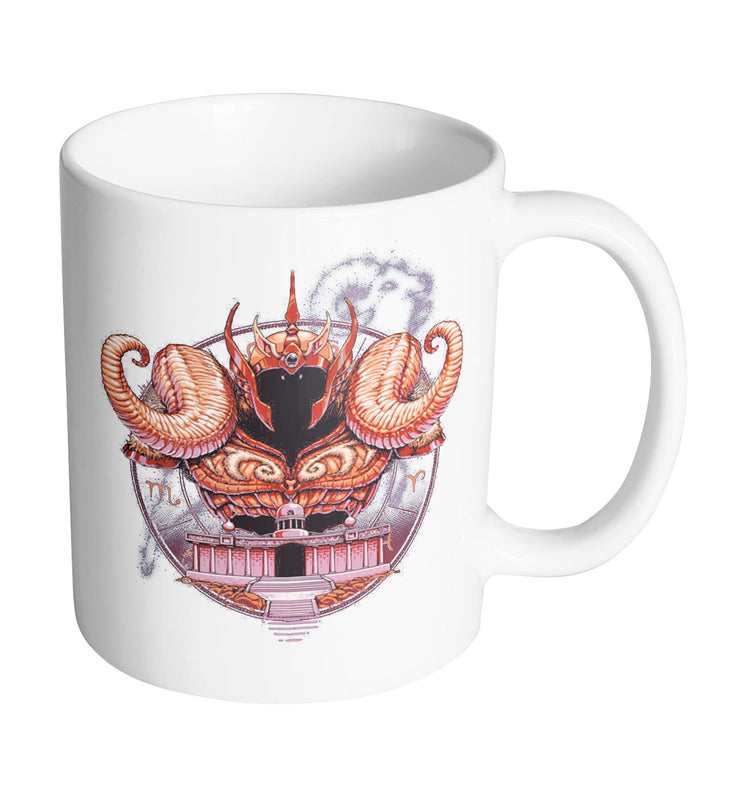 Mug Saint Seiya - Icon Art Aries Mu Le Belier - Artist Deluxe