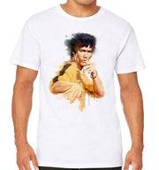 T-Shirt Bruce Lee - Technique Pose Art - Artist Deluxe