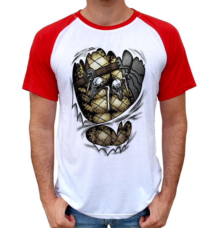 T-Shirt Predator Bi-colore - Predator Costume - Artist Deluxe
