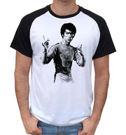 T-Shirt Bruce Lee Bi-colore - Legend Bruce Lee - Artist Deluxe