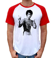 T-Shirt Bruce Lee Bi-colore - Legend Bruce Lee - Artist Deluxe