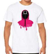 T-Shirt Blanc Squid Game - Carré Square