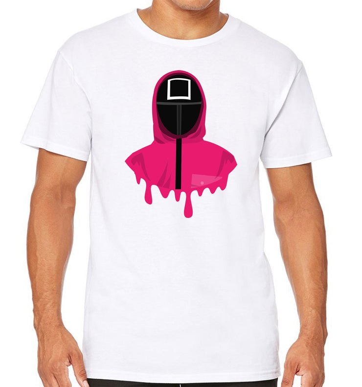 T-Shirt Blanc Squid Game - Carré Square