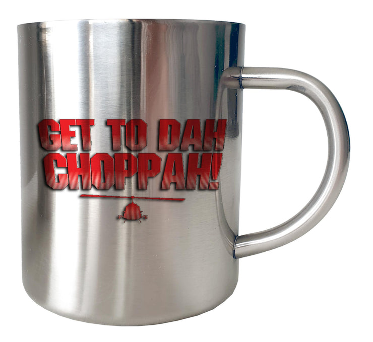 Mug Inox chrome PREDATOR chrome - Get to Dah Choppah - Artist Deluxe