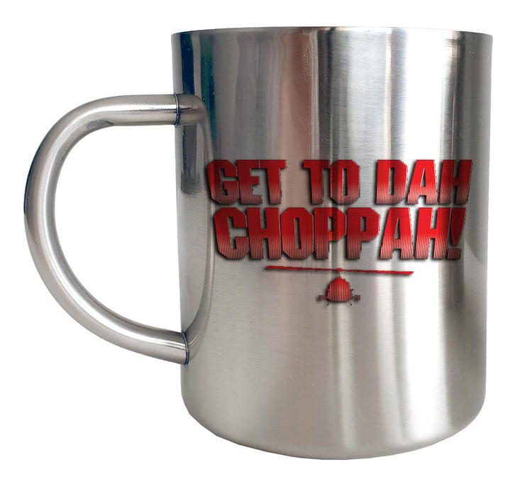 Mug Inox chrome PREDATOR chrome - Get to Dah Choppah - Artist Deluxe