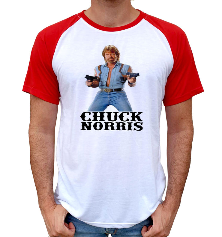 T-Shirt Chuck Norris Bi-colore - Chuck ready - Artist Deluxe