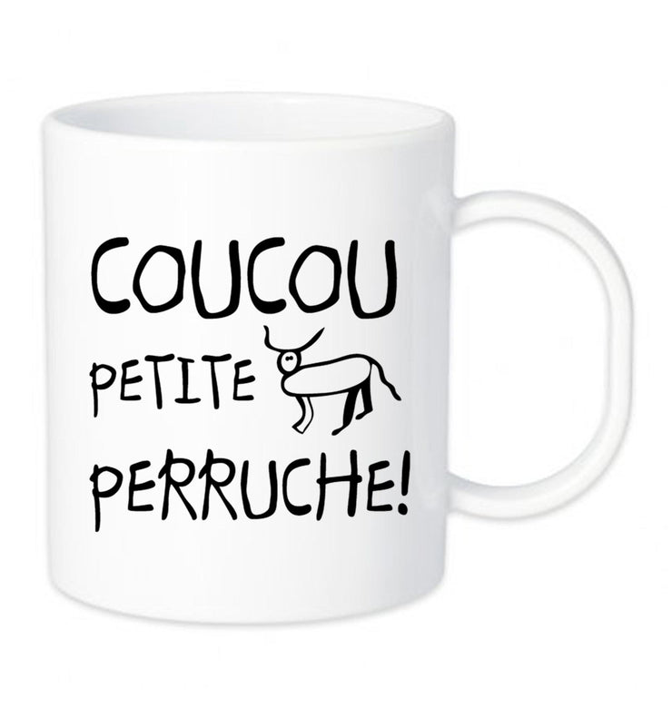 Tasse Mug Polymere 340ML Fun Incassable - Coucou Petite Perruche