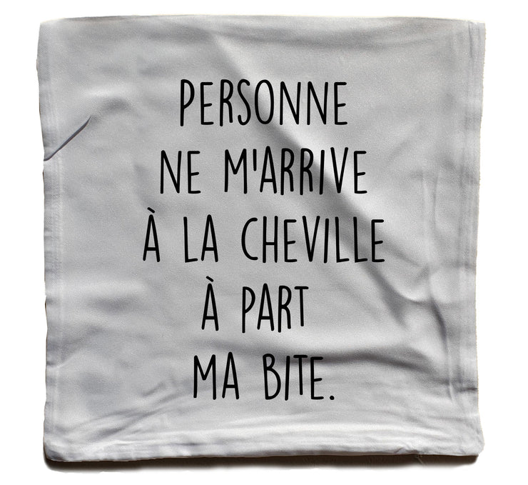 Coussin fun - Personne ne m&