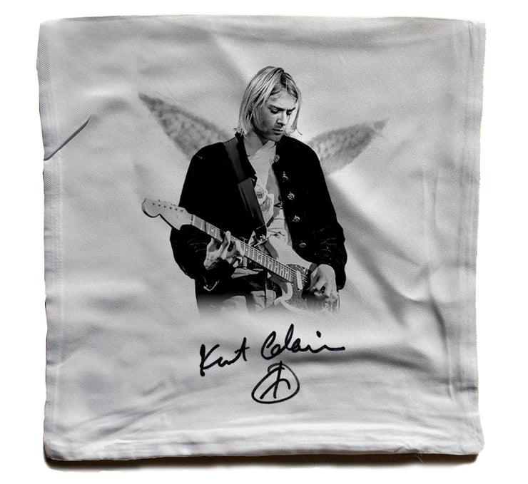 Coussin Nirvana - Kurt cobain Signature
