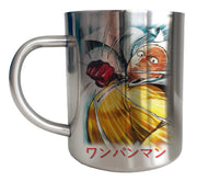 Mug One Punch Man Inox chrome Metal - Punch One - Artist Deluxe