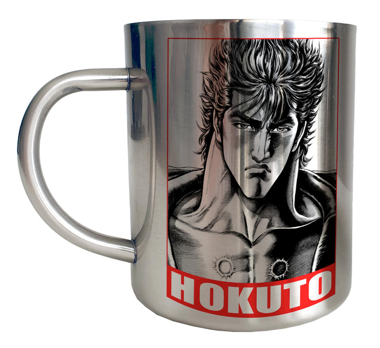 Mug Inox chrome Metal Hokuto No Ken - Hokuto Kenshiro - Artist Deluxe