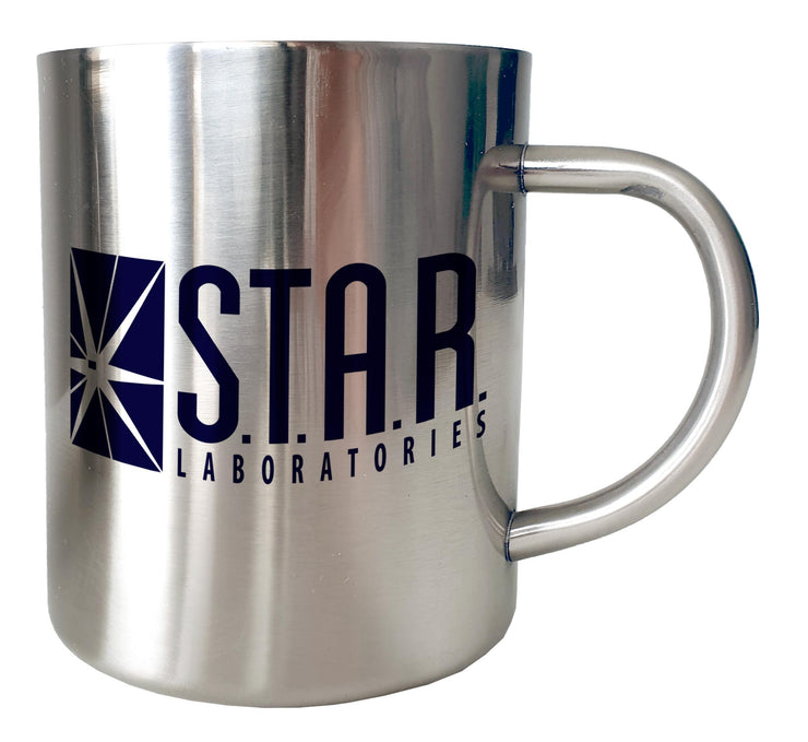 Mug Inox chrome Metal The Flash - STAR Laboratories - Artist Deluxe