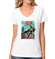 T-Shirt L'Intrepide Femme Col V - L'Intrepide by Marcus - Artist Deluxe