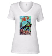 T-Shirt L'Intrepide Femme Col V - L'Intrepide by Marcus - Artist Deluxe