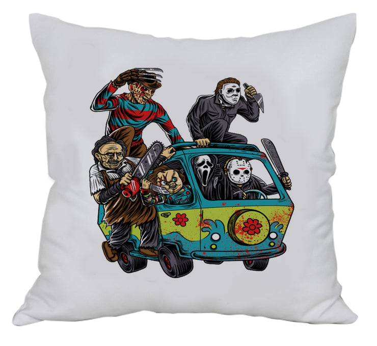 Coussin fun - Horreur Scoubidou Freddy Jason Myers - Artist Deluxe