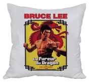 Coussin Bruce Lee - La Fureur du Dragon Poster - Artist Deluxe