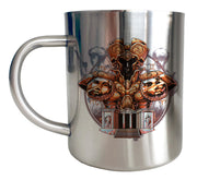 Mug Inox chrome Metal Saint Seiya - Icon Art Saga Gemini Gemeaux - Artist Deluxe