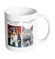 Mug Fun - Quand tu grondes ton chien ton chat - Artist Deluxe