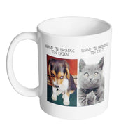 Mug Fun - Quand tu grondes ton chien ton chat - Artist Deluxe