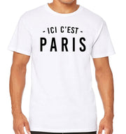T-Shirt Foot - Ici C'est Paris - Artist Deluxe