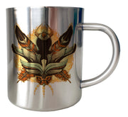 Mug Inox chrome Metal Saint Seiya - Icon Art Ikki Phoenix - Artist Deluxe