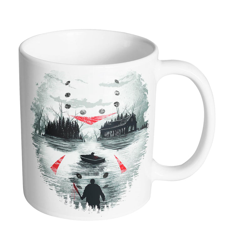 Mug Vendredi 13 - Face on Crystal Lake - Artist Deluxe