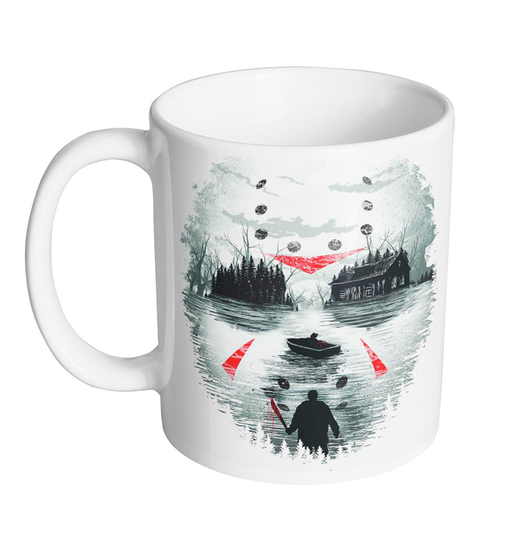 Mug Vendredi 13 - Face on Crystal Lake - Artist Deluxe