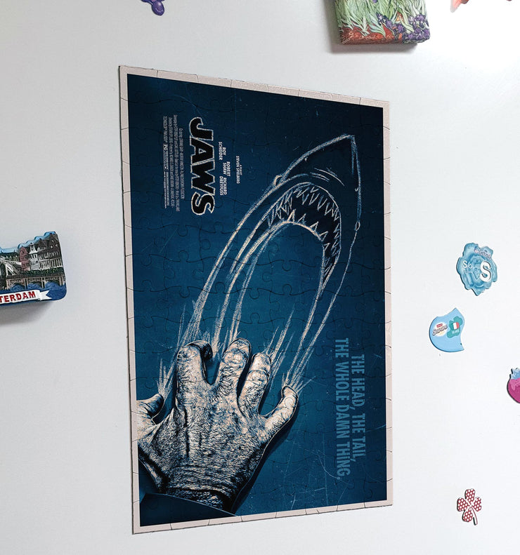 Puzzle Magnetique JAWS - The Head, The Tail, The whole damn thing. 120 Pcs - Artist Deluxe