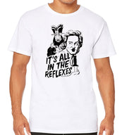 T-Shirt Blanc Jack Burton - It's All In The Reflexes