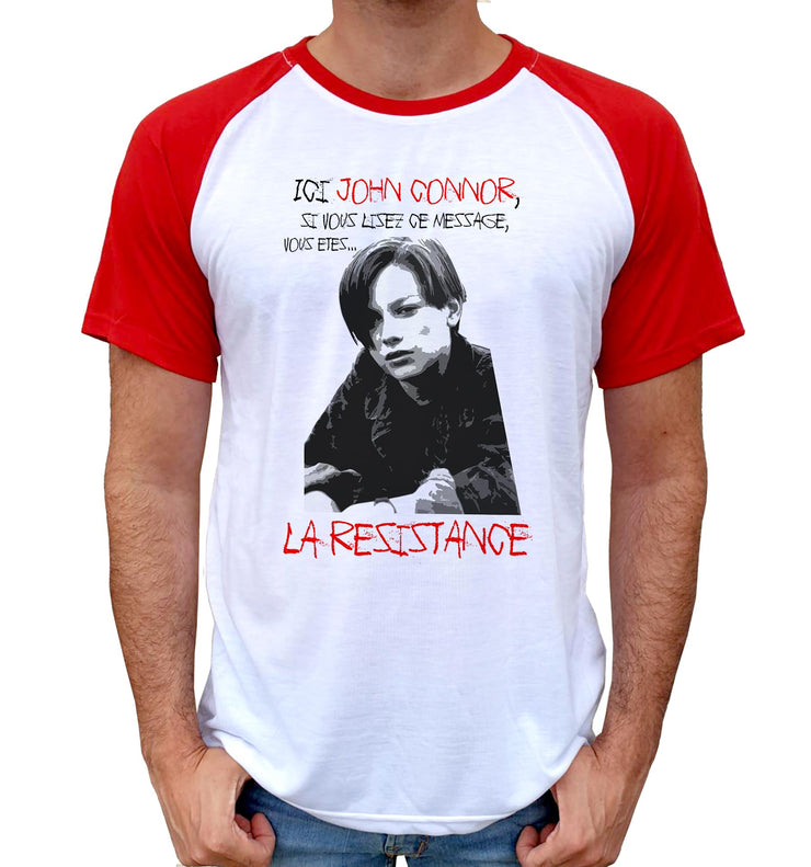 T-Shirt Resistance Bi-colore - John Connor Resistance - Artist Deluxe