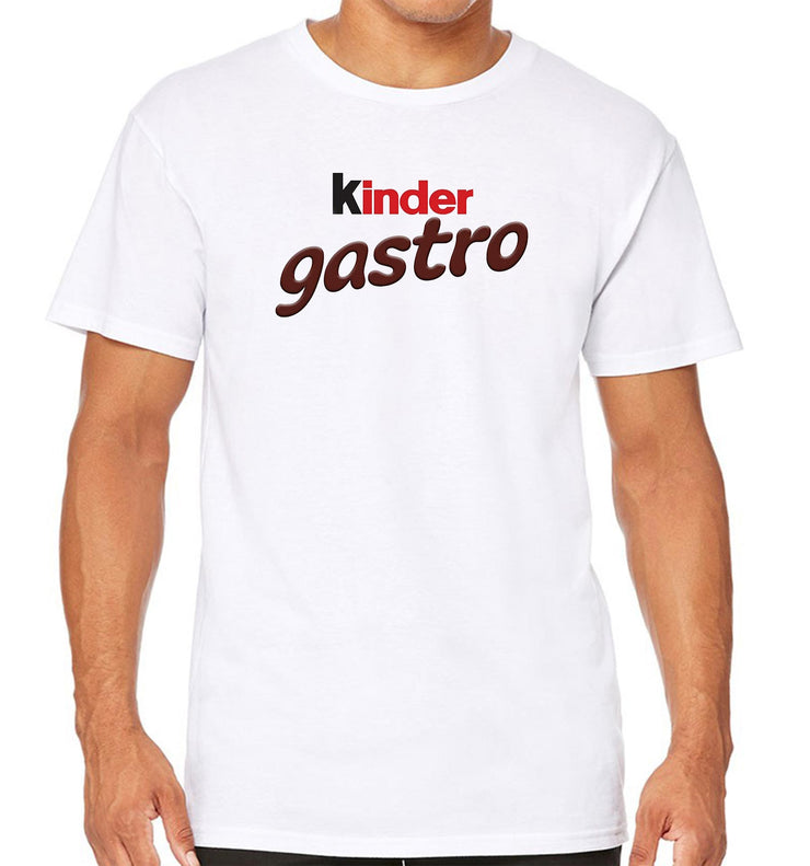 T-Shirt Blanc Fun - Kinder Gastro