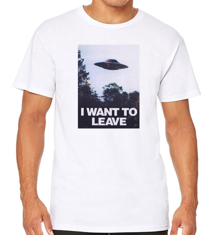 T-Shirt Ovni - I want to leave - Artist Deluxe