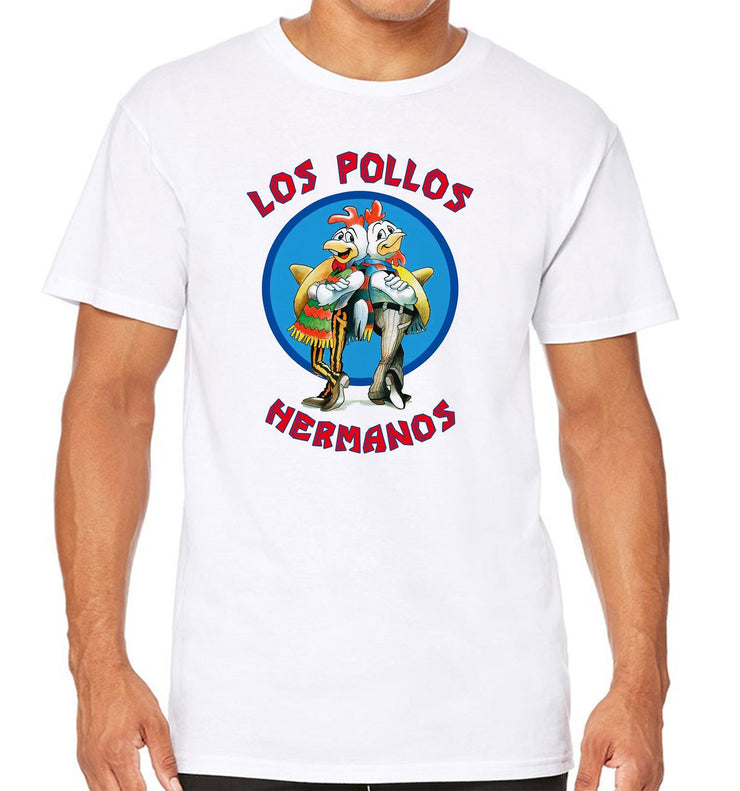 T-Shirt Blanc Breaking Bad - Los Polos Hermanos