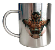 Mug Inox chrome Metal Saint Seiya - Icon Art Aquarius Camus - Artist Deluxe